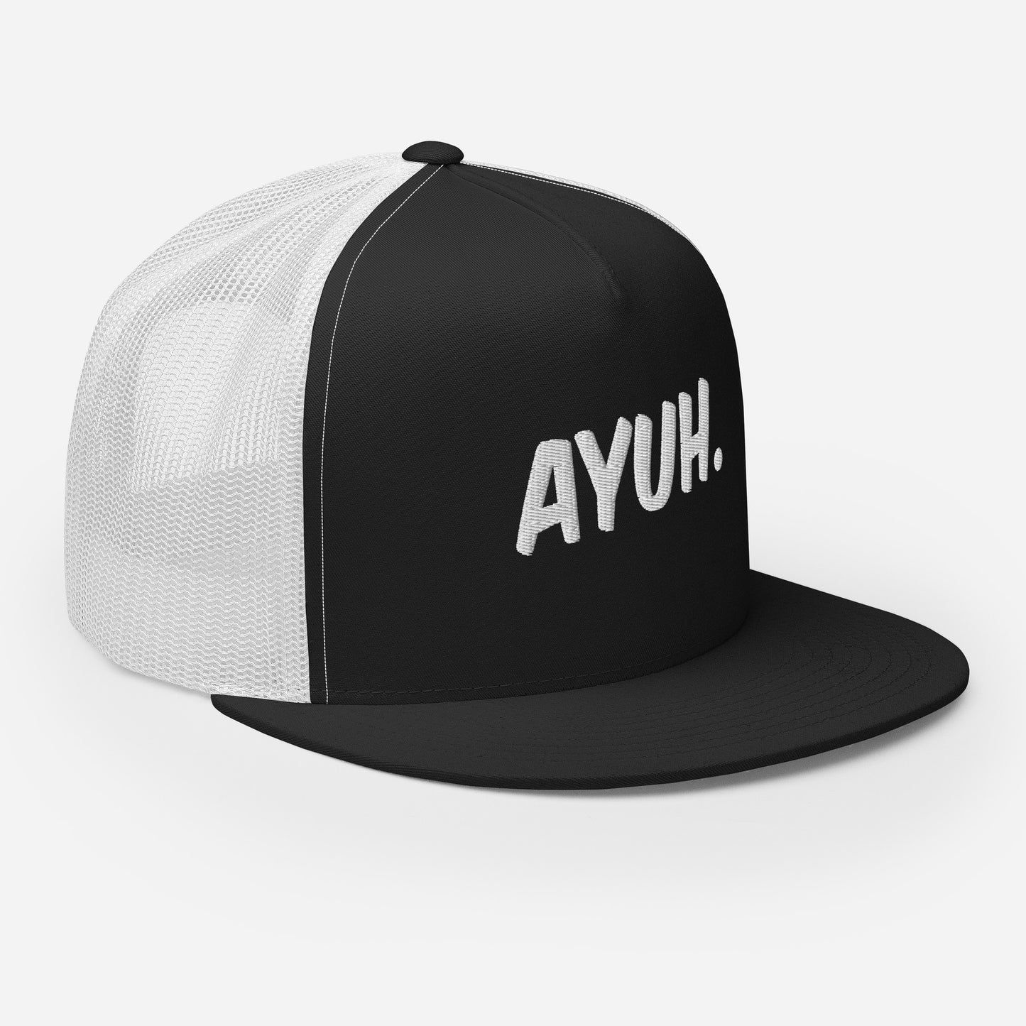 Ayuh Trucker Hat - Funny Maine Baseball Cap