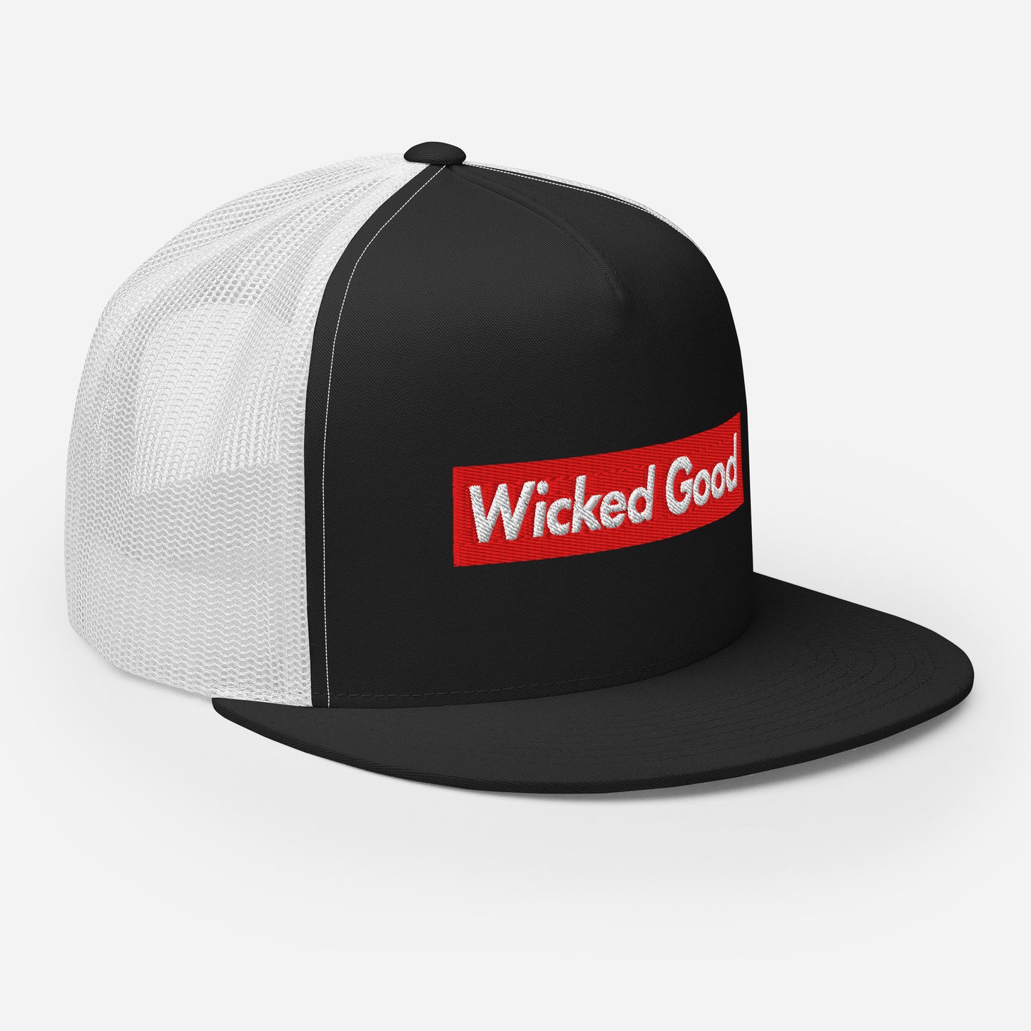 Wicked Good Trucker Hat - Funny Maine Baseball Cap