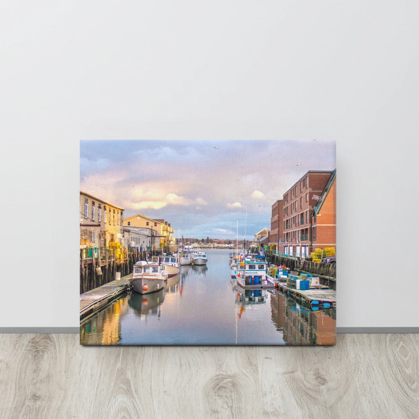 Lobster Boats at Portland Pier Photo