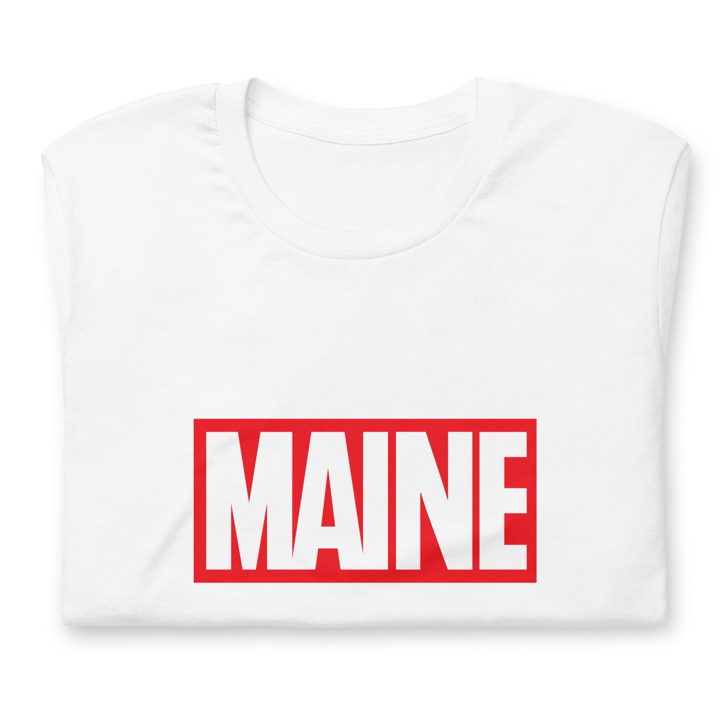 Maine Comics Shirt - Nerdy Mainer T-Shirt