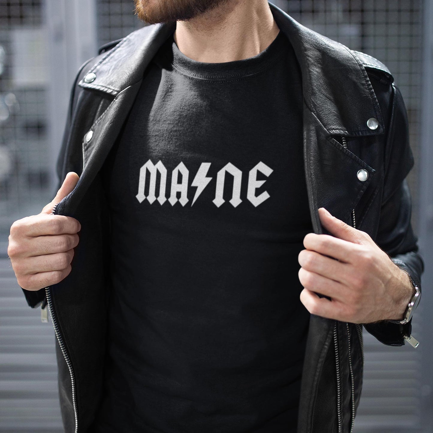 Maine Rock Band Shirt - Funny Maine Metal T-Shirt