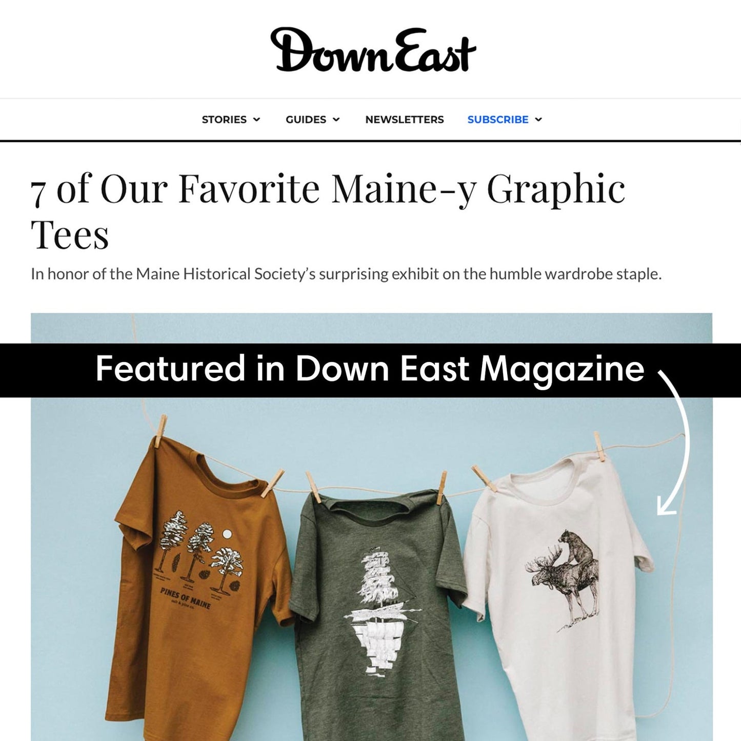 Vacationlander featured in Down East Magazine