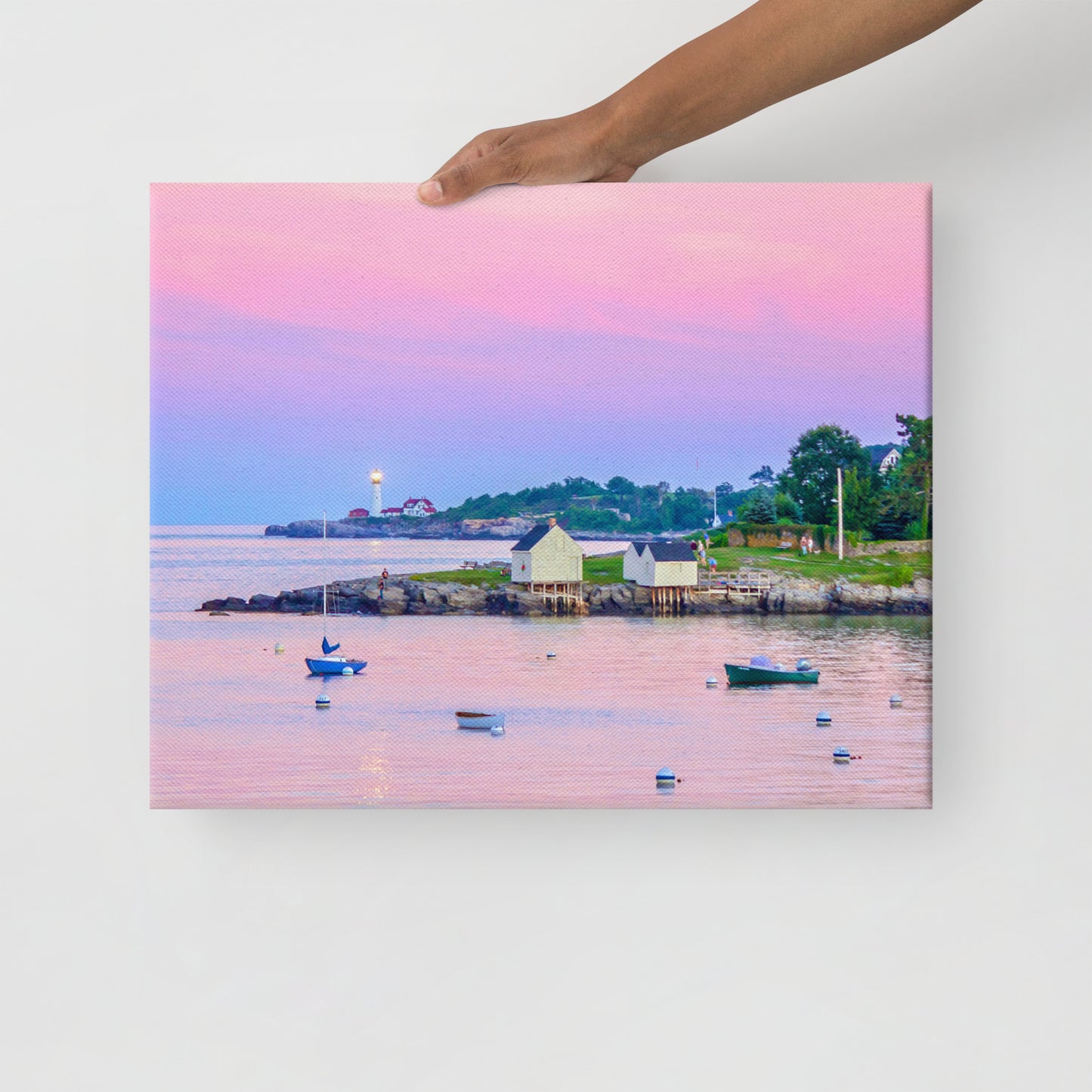 Fishing Shacks at Willard Beach - Portland Maine Coast Photo