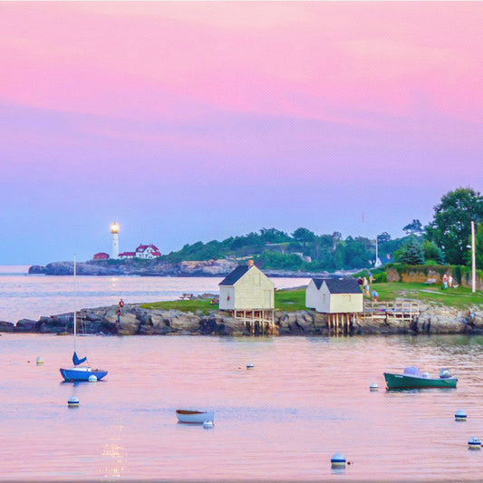 Shacks at Willard Beach Photo