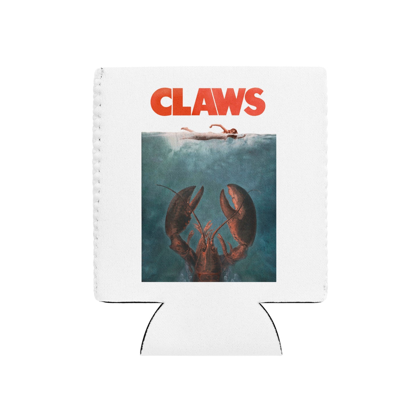 Claws Can Cooler - Funny Movie Poster Soda Can Koozie