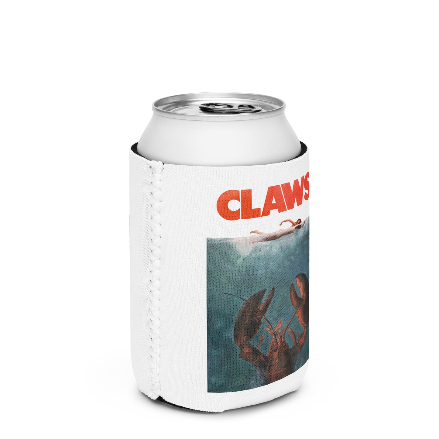 Claws Can Cooler - Funny Movie Poster Soda Can Koozie