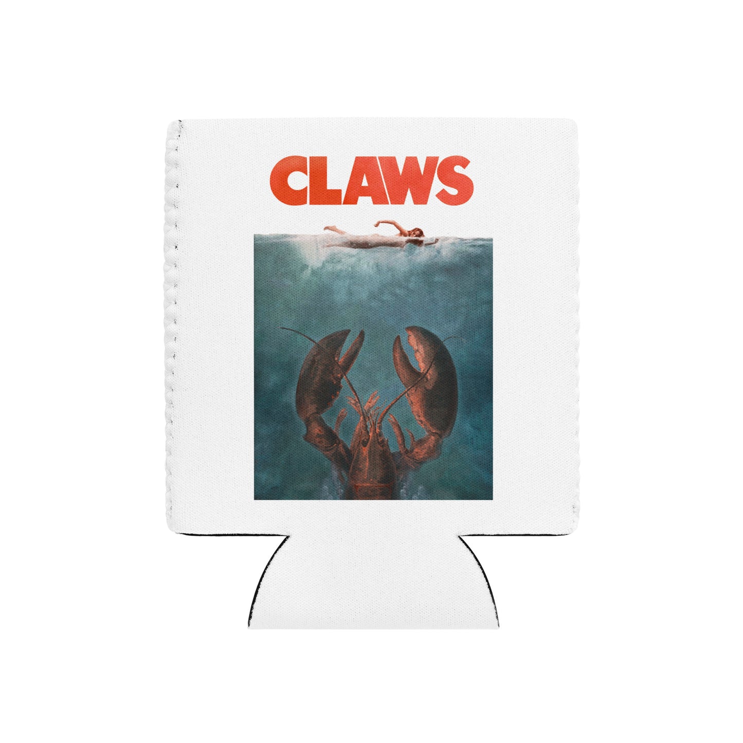 Claws Can Cooler - Funny Movie Poster Soda Can Koozie