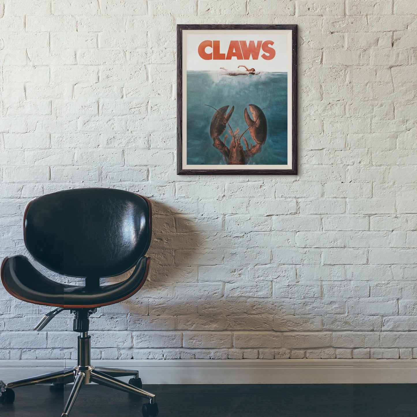 Claws Movie Poster - Funny Maine Lobster Art Print