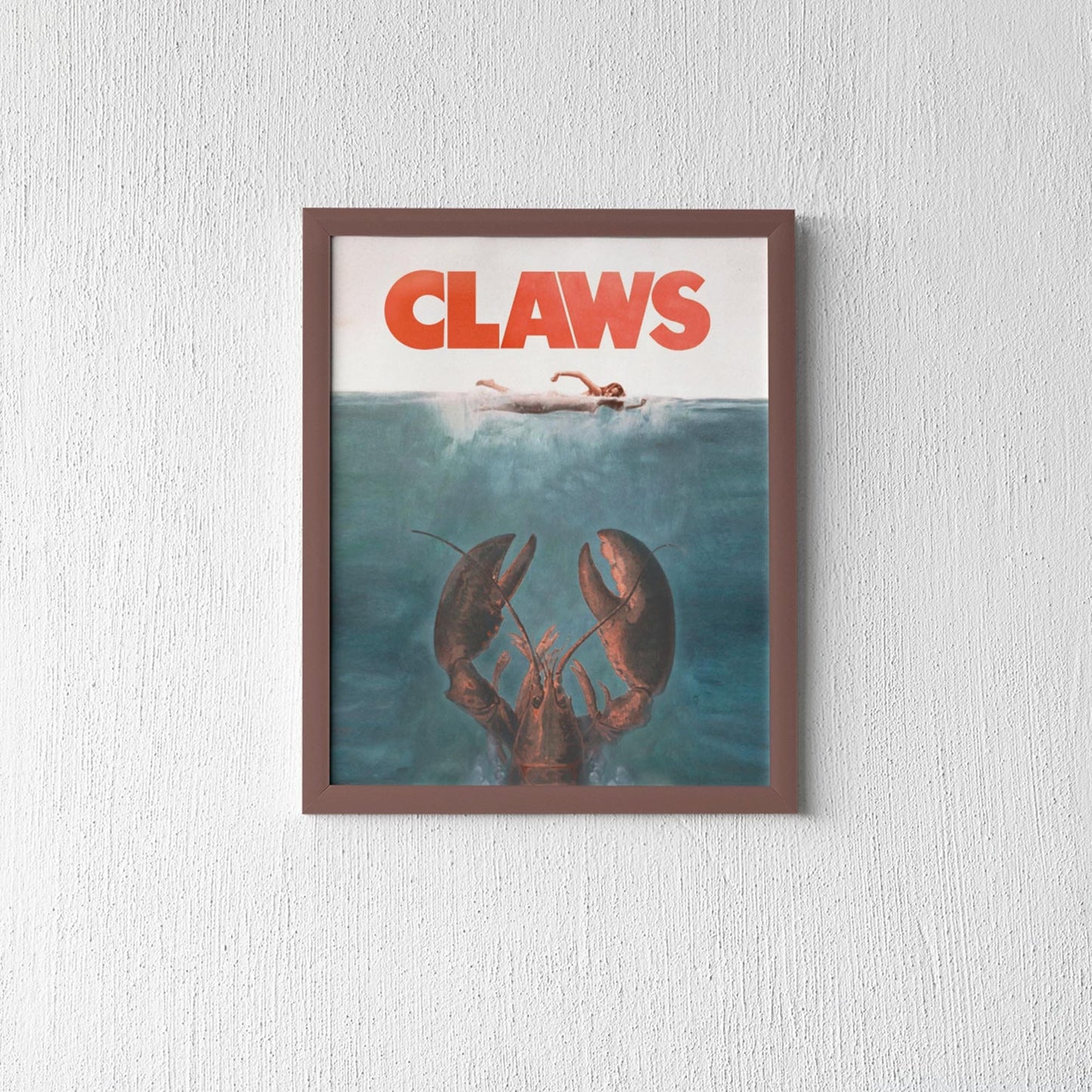 Claws Movie Poster - Funny Maine Lobster Art Print