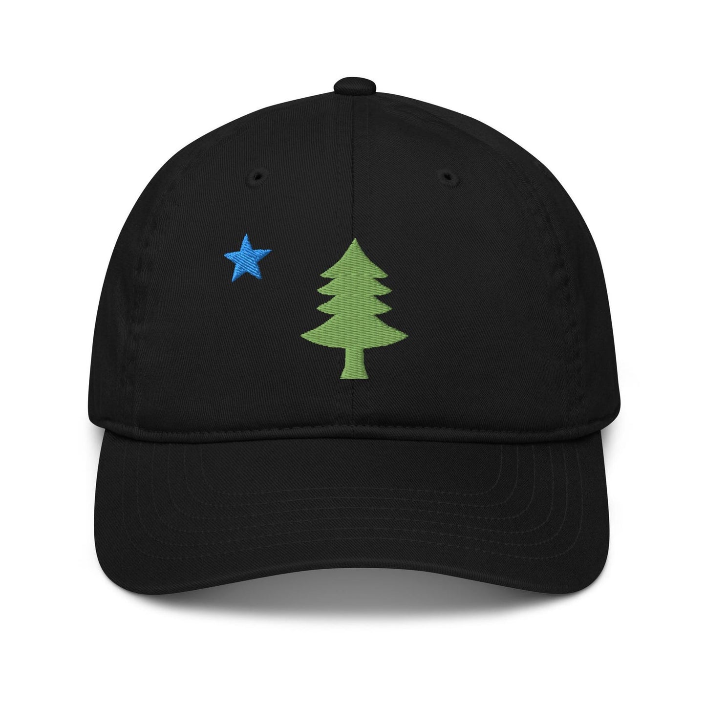 Maine Flag Dad Hat - Vintage Pine Tree Flag Baseball Cap