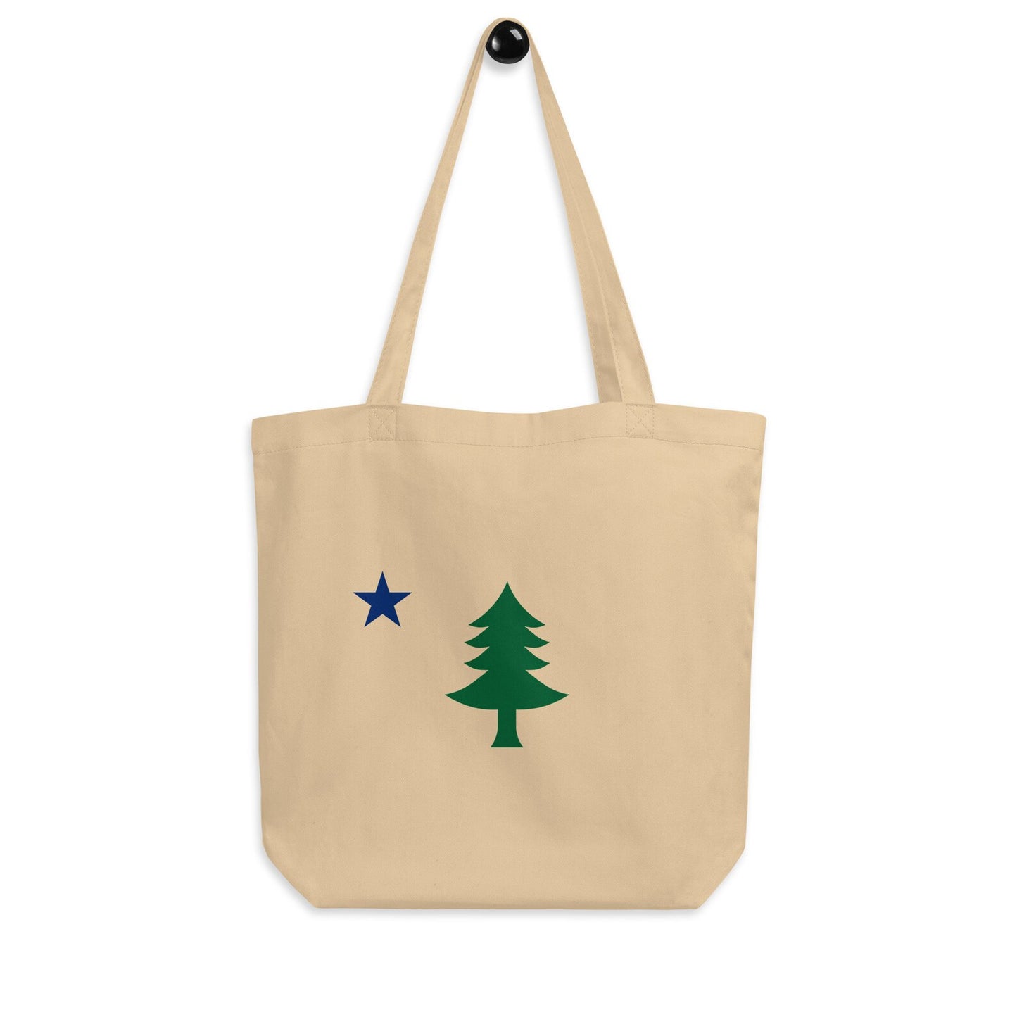 Maine Flag Tote Bag - Maine Pine Tree Flag Gift Bag