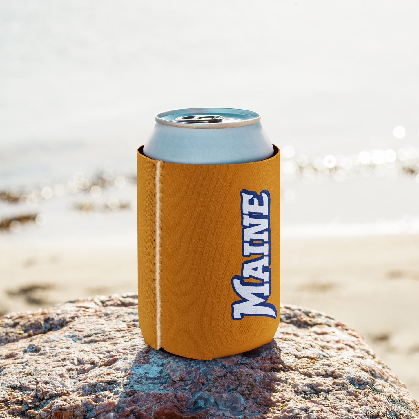 Maine Moxie Can Cooler - Maine Soda and Beer Can Koozie