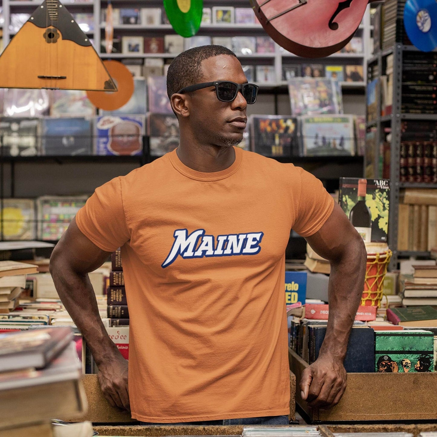 Maine Moxie Shirt - Orange Moxie Soda T-shirt