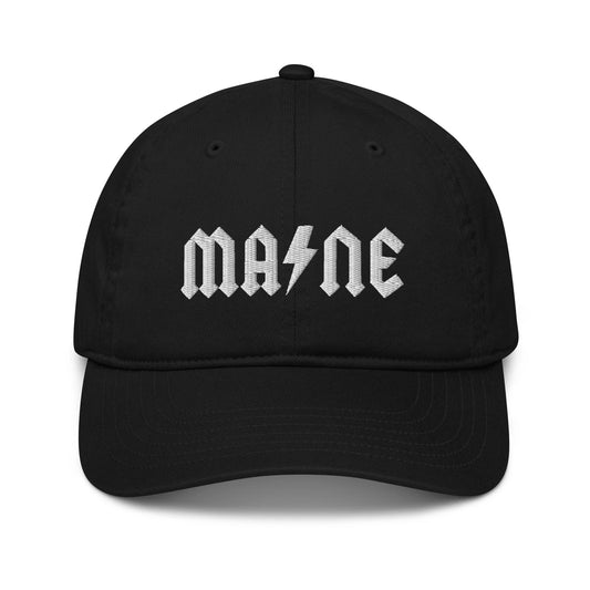 Maine ACDC Dad Hat - Funny Maine Band Baseball Cap