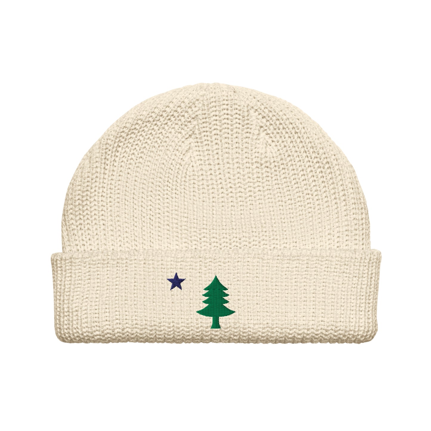 Maine Flag Fisherman Beanie