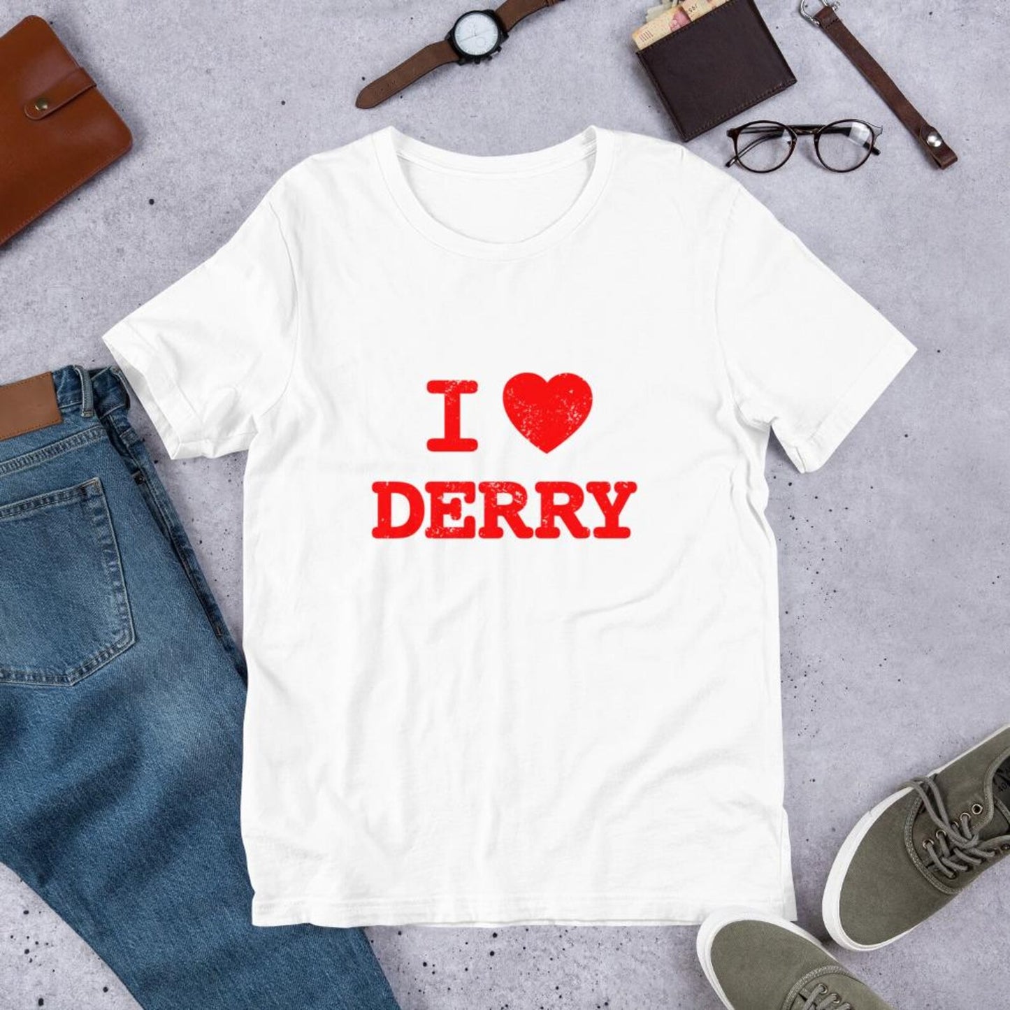 I Love Derry Shirt - Maine Movie T-Shirt