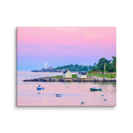 Fishing Shacks at Willard Beach - Portland Maine Coast Photo